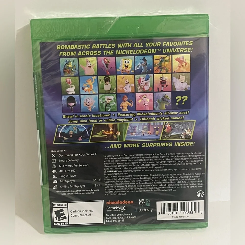 Nickelodeon All Star Brawl for Xbox Series X and Xbox One